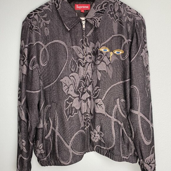 Supreme SS17 Truth Tour Jacket - Black Size M Preowned - Picture 4 of 10